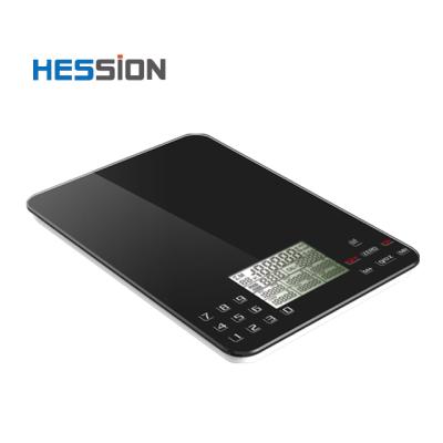 China Weight Gauge Customize Design 999 Food Code Cheap Digital Food Weight Scale Digital Kitchen Scale for sale