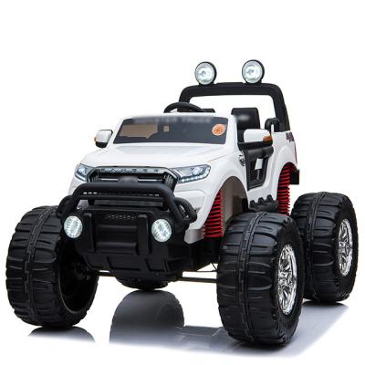 China Ride On The Road Toy Kids Ride On Off Severe Battery Powered Monster Truck Digger 24V Massive Wheels Red for sale