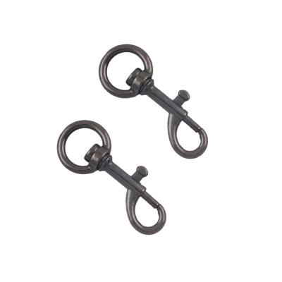 China Durable Hot Sales Bag Snap Dog Zinc Alloy Snap Swivel Hardware Metal Accessory Hook Clasps for sale