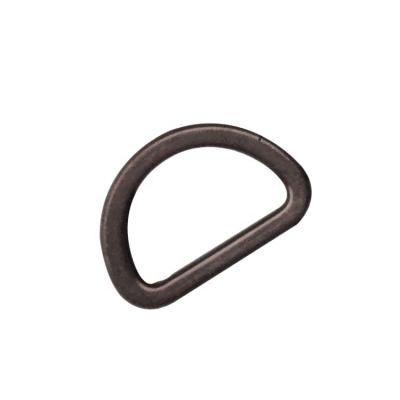 China Cheap handbag factory price 25.4mm D shape metal ring zinc alloy hooks for handbags for sale