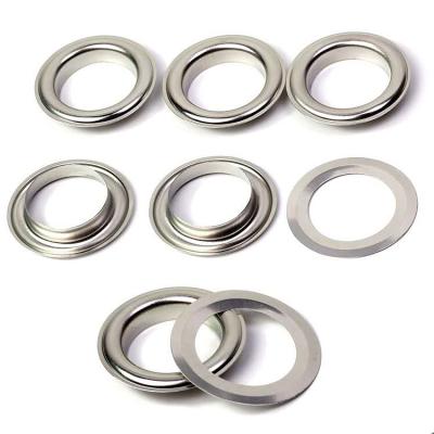 China Fashionable Curtain Metal Nickel Free High Quality Oval Supplies Eyelets Rings and Grommets for Purse for sale