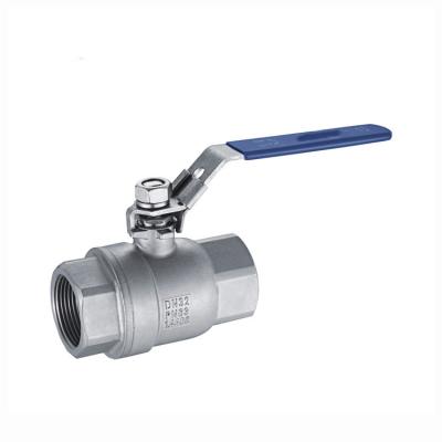 China General High Quality China Made 2 Pc Stainless Steel Ball Valve 2pc Flange Ball Valve for sale