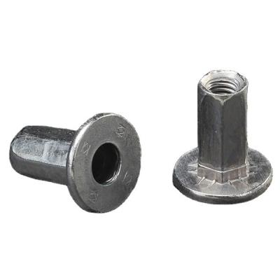 China Professional Heavy Industry Hot Sale Lower Price Steel Hex Rivet Nut Customized Hot Sale Hex Rivet Nut for sale