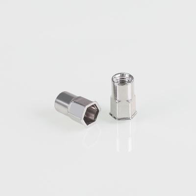 China Wholesale high quality heavy industry price hex rivet nut factory stainless steel hex rivet nut steel nut for sale