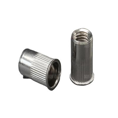 China Heavy Industry Factory Customized New Product Seal Rivet Nut Low Price Steel Knurled Rivet Nut for sale