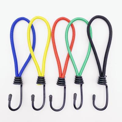 China Luggage Rope Factory Best Selling Tent Accessories Bungee Dug With Hooks for sale