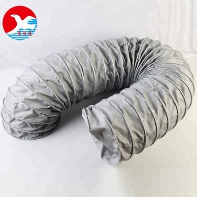 China PVC Easy Installation 250C Hign Room Temperature Ventilation Duct Duct for sale