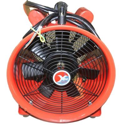 China Portable Alloy CE Cirtification 36V Ventilation Air Motor Die-Cast Aluminum Fan for sale