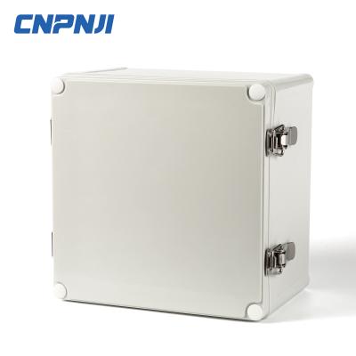 China Beautiful appearance and high performance plastic electronic electrical ABS or PC ip67 waterproof junction box hinged for sale