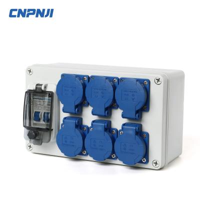 China Beautiful appearance and strong performance wholesale CNPNJI IP67 IP68 universal European junction box for sale