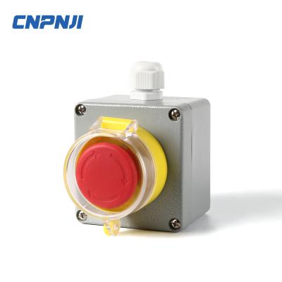 China Beautiful high quality appearance and high performance aluminum electrical distribution panel terminal control box with a round controls knob for sale