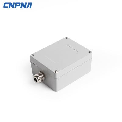 China Beautiful appearance and strong performance cast aluminum cctv waterproof junction box with theaded hubs and round cable gland for sale