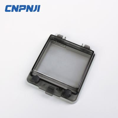 China Beautiful appearance and IP67 strong performance ABS transparent cover power distribution protection box for indoor circuit breaker on the wall 2 way PN5 for sale