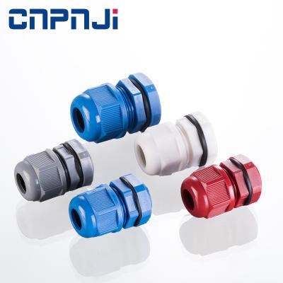 China PG19 IP68 Wire Connector Gland 8-14mm Cable Chain Outdoor Cable Gland Environmentally Friendly Plastic Waterproof Cable Gland for sale