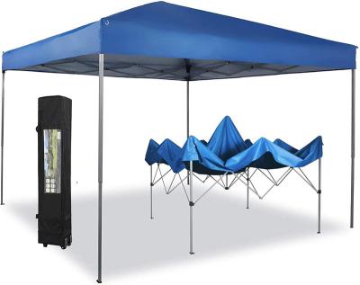 China Aluminum Alloy 10ft Pop Up Aluminum Tent With Customized Printing for sale