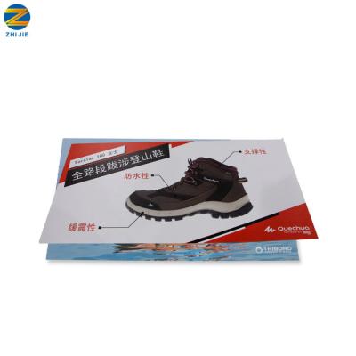 China Waterproof Customized Printing Die Cut Hanging Display Panel For Advertising for sale