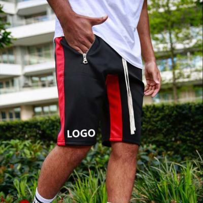 China QUICK DRY Custom Fitness Sports Outdoor Shorts Men's Shorts Zipper Splicing Mens Casual Shorts for sale