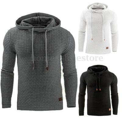 China 2020 Hot Sale Solid Color Men Pullover Polyester Hooded Hoodies Pullover Hoodies for sale