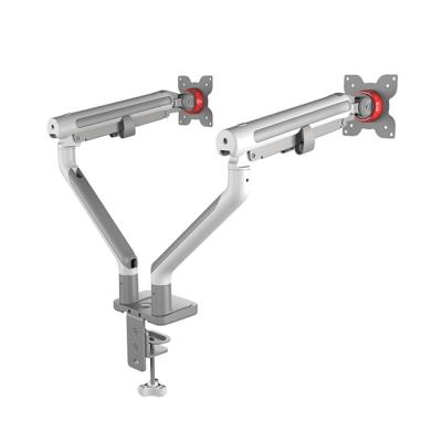 China Factory Manufacture Various Product Fender Human Popular Display Size Adjustable Aluminum+Steel +Plastic Desk Monitor Arm for sale