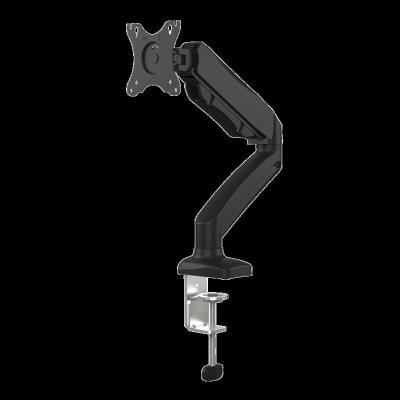 China Aluminum+Steel+ Desktop Plastic Human Hot Selling Popular Product Articulated Portable Monitor Rotatable Single Arm Stand for sale