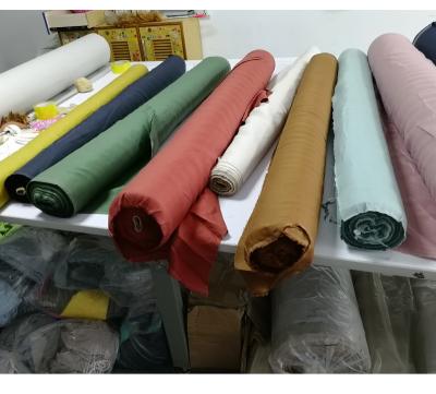 China Shrink-Resistant French Linen Fabric with Stone Wash for Wholesale for sale