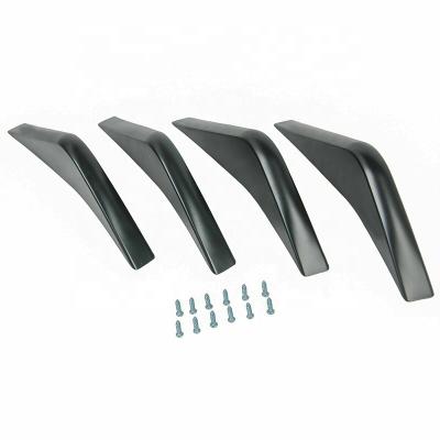 China Modified 4x Gauge Rear Diffusers Add On Airflow Fins For Chevy Corvette C7 14-19 for sale