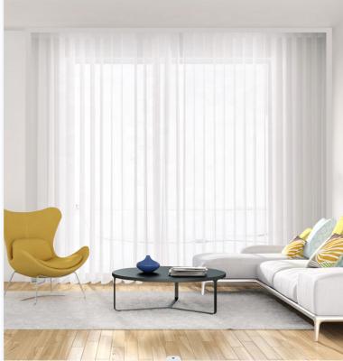 China Modern High Quality Window Smart Blinds Shades & Shutters Factory Directly Sale Vertical Sheer Motorized Dream Blinds Shading Curtain for sale