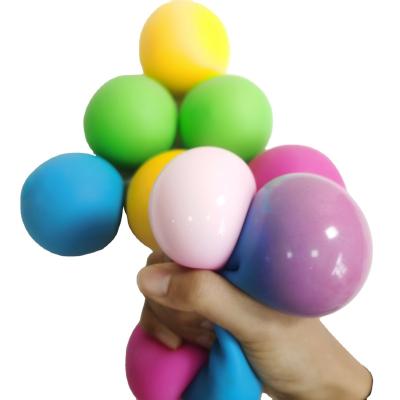 China Small Children Squeeze Squishy Balls 4pcs Pack Color-Changing Stress Finger Exercise Wiggle Squishy Balls for sale