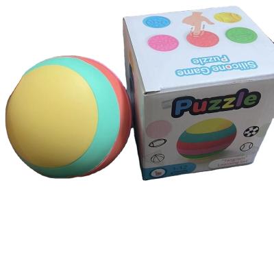 China Puzzle Ball Kids Wiggle Ball Relieve Stress Toy Pop Cube Bubble Antistress 3D Squeeze Sensory Toys for sale