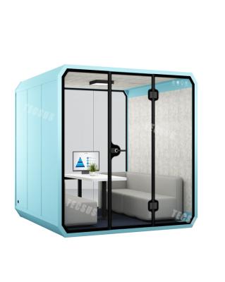 China Modern commercial business private office cubicle pod room for sale