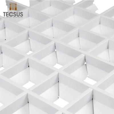 China Artistic Ceilings Open Aluminum Cell Grid Ceiling for sale