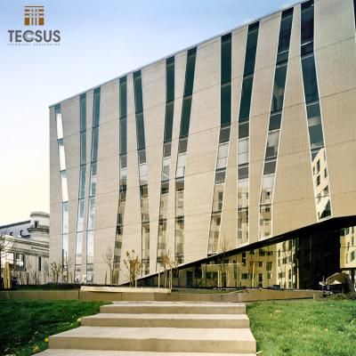 China Exterior Building Aluminum Veneer Solid Cladding Panel Decorative Exterior Building Facade for sale