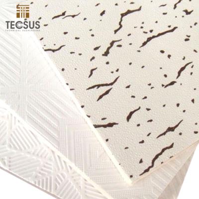 China Artistic Ceilings 7mm Aluminum Foil PVC Laminated Gypsum Board Ceiling for sale