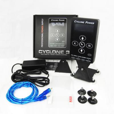 China Professional Digital Tattoo Power Supply LCD Display Tattoo Machine Power Supply CYCLONE 3.0 CYCLONE 3.0 for sale