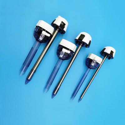 China Disposable Trocars 12mm Steel 5mm 10mm Disposable Laparoscopic Trocar For Endoscopic Trocar for sale