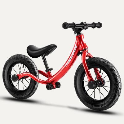 China New Design Street Aluminum Alloy Children's Two-Wheel Balance Bike Kids Sliding Bicycle Without Pedal for sale