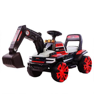 China Ride On The Toy Kids Sand Truck Toy Digger Engineer Ride On Car Children Excavator Toys For Children for sale