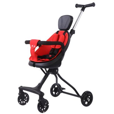 China New Product Lightweight Children Trolley Walking Snitch Baby Chair Stroller With Folding Tricycle Bike for sale