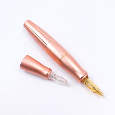 China Coreless Motor Ergonomic Permanent Makeup 2 Grips Tattoo Permanent Makeup Machine Pen For P90 for sale