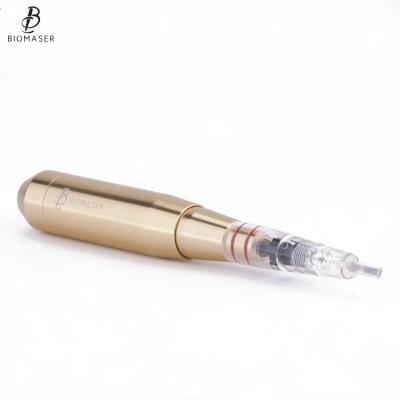 China Van de de Tatoegerings Permanente Make-up van de Biomaser Zwarte Gouden Roze E003 Wenkbrauw van de de Machine Professionele Permanente Make-up de Machinepen Te koop