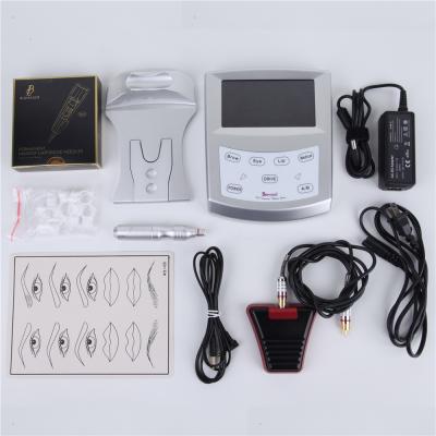 China Boermeize T100 Aluminum Intelligent Digital Tattoo Permanent Makeup Machine Kit Device for sale