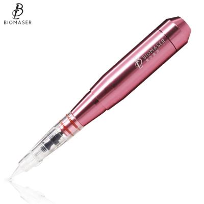 China Biomaser E003 Digital Eyebrow Tattoo Machine Pen Black Gold Pink Color for sale