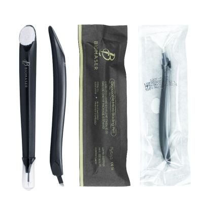 China Lâminas Microblading descartável Pen With Cotton For Pigmention do preto de Biomaser à venda