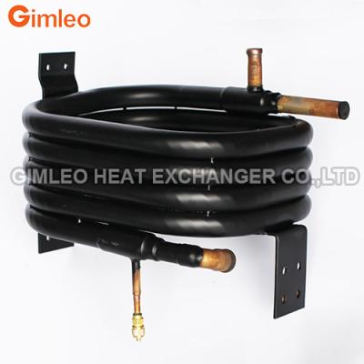 China Hot Promotional Anti-freezing And Self-cleaning Titanium Coaxial Coil Heat Exchanger for sale