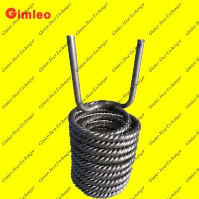 China Twisted Titanium Tube Coil for sale