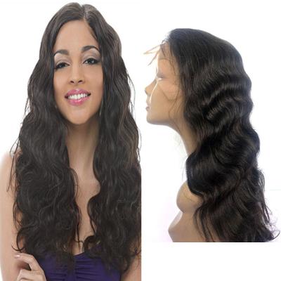 China Body wave used to change your look with high quality virgin hair 360 lace wigs 100% virgin brazilian hair 360 lace frontal wig for sale