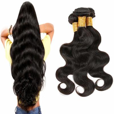 China Brazilian Human Body Wave Extension Bundles Wholesale Virgin Body Wave Hair Bundles With Closure, 100 Unprocessed Hair Bundles for sale