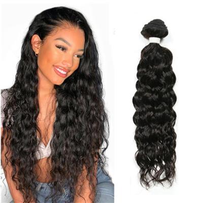 China New Products Water Wave Virgin Hair Cuticle Aligned Hair Mink Hair Bundles Brazilian Mink Hair Bundles for sale