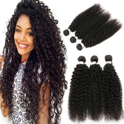 China Smooth Shiny Soft NO Smell Wholesale Unprocessed Indonesian Hair Weave Bundles Virgin Cuticle Aligned Curly Hair Extension Seller for sale