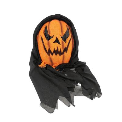 China Good Quality 15+ Realistic Halloween Mask Halloween Party Supplies Mask Pumpkin Bag Mask for sale